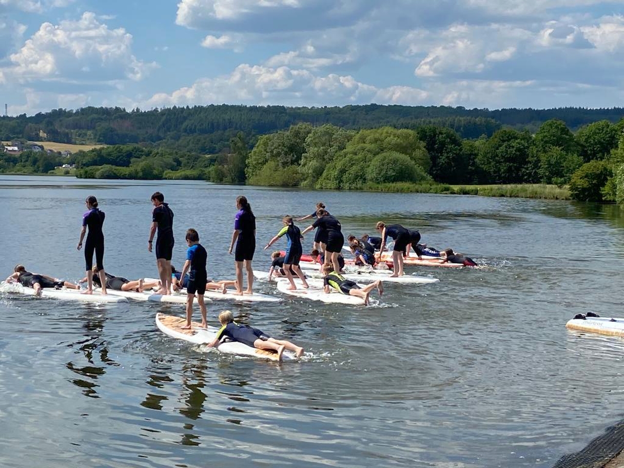 einrad schwimmen 0623 05 freizeit
